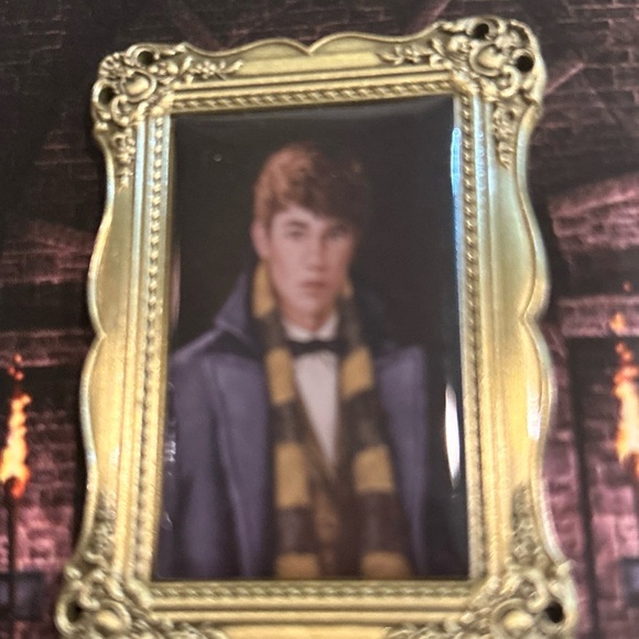 Wizarding Trunk - Portrait Pin (Newt Scamander) BRAND NEW - Picture 2 of 3